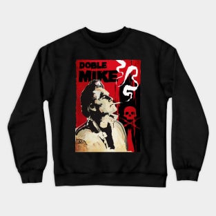 Doble Mike art print Crewneck Sweatshirt